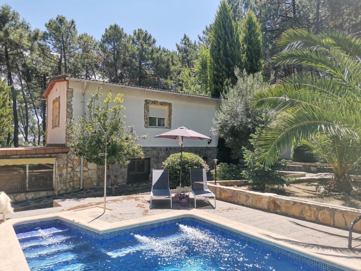 Bonita Casa En El Bosque - El Tiemblo Villa Bagian luar foto